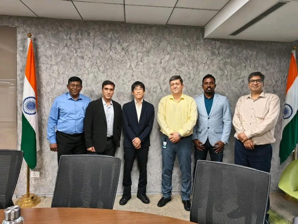 Sanjeewa with participants in the NSDC International leadership meeting.